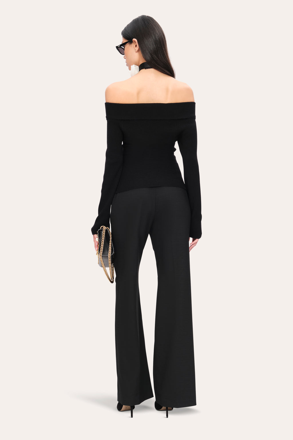Women Wide Leg Pant Black | Elie Tahari