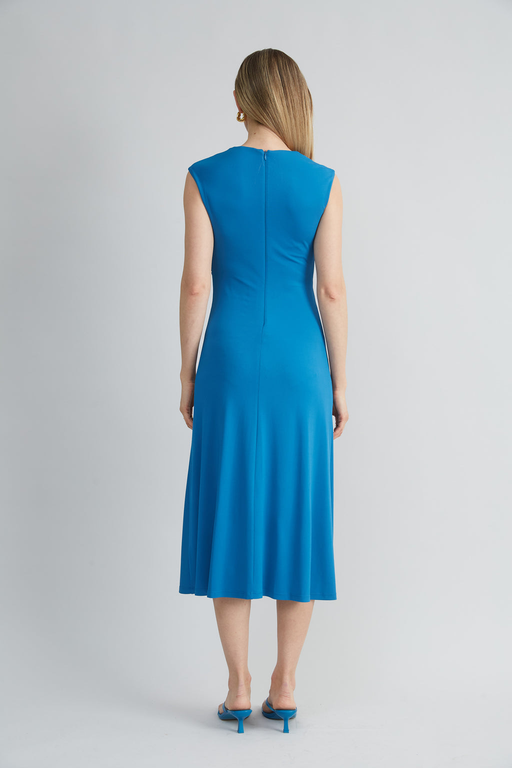 Women Matte Jersey Dress Ocean | Elie Tahari