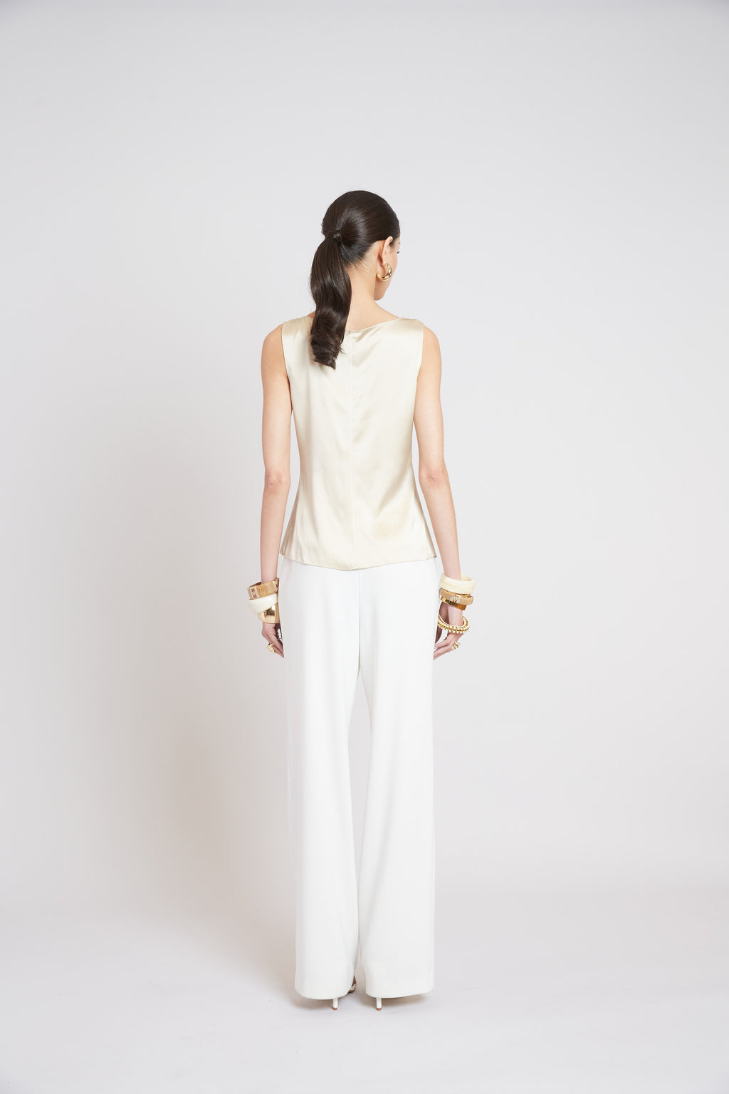 Women Silk Cascade Top | Elie Tahari