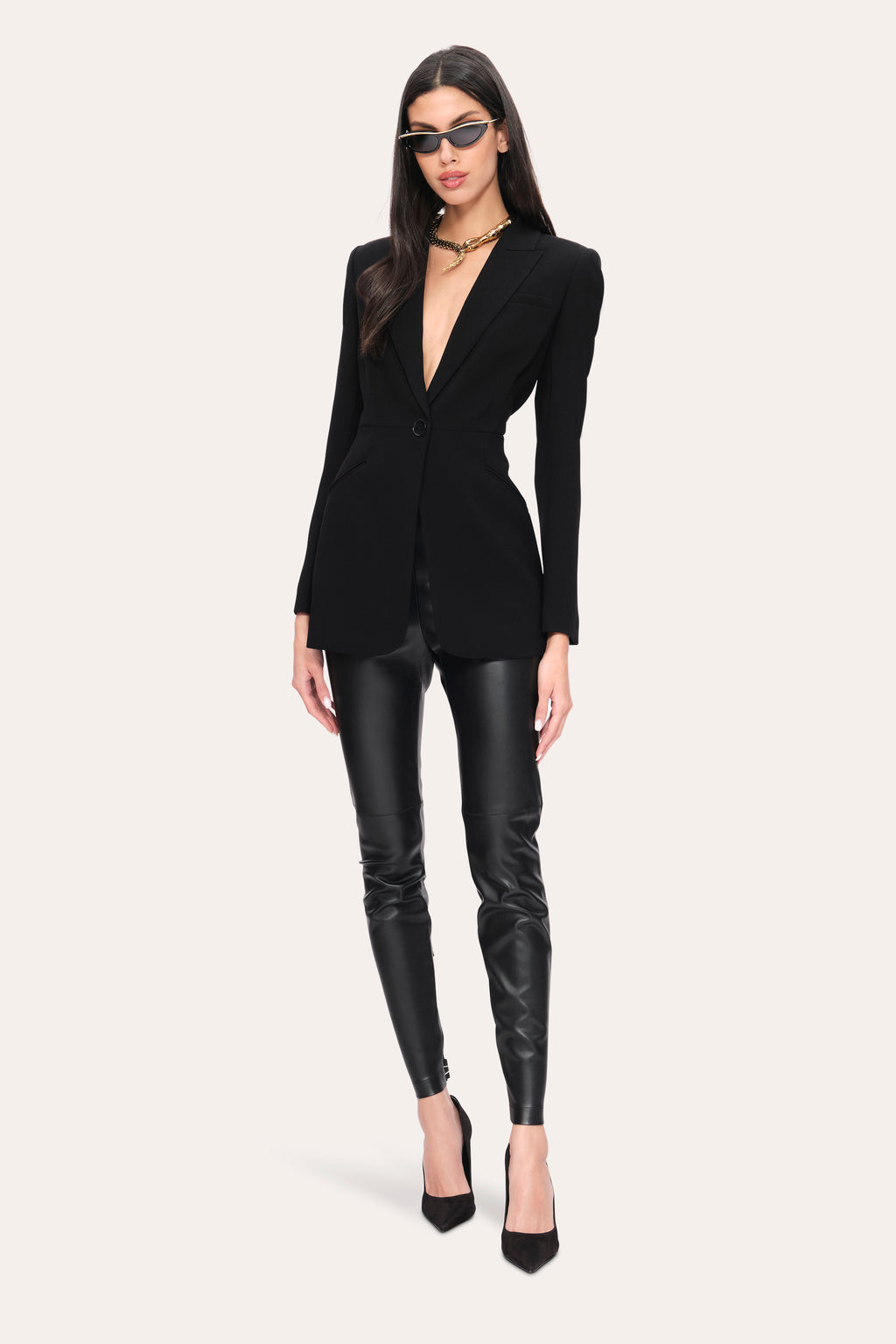 Women Single Button Blazer  | Elie Tahari
