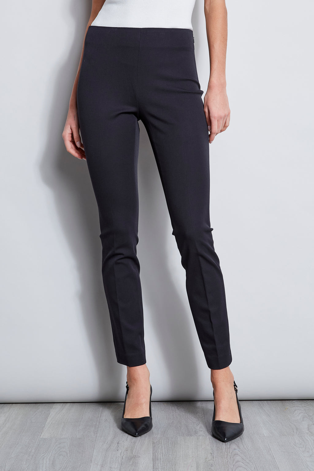 Women Skinny Long Pant Black | Elie Tahari