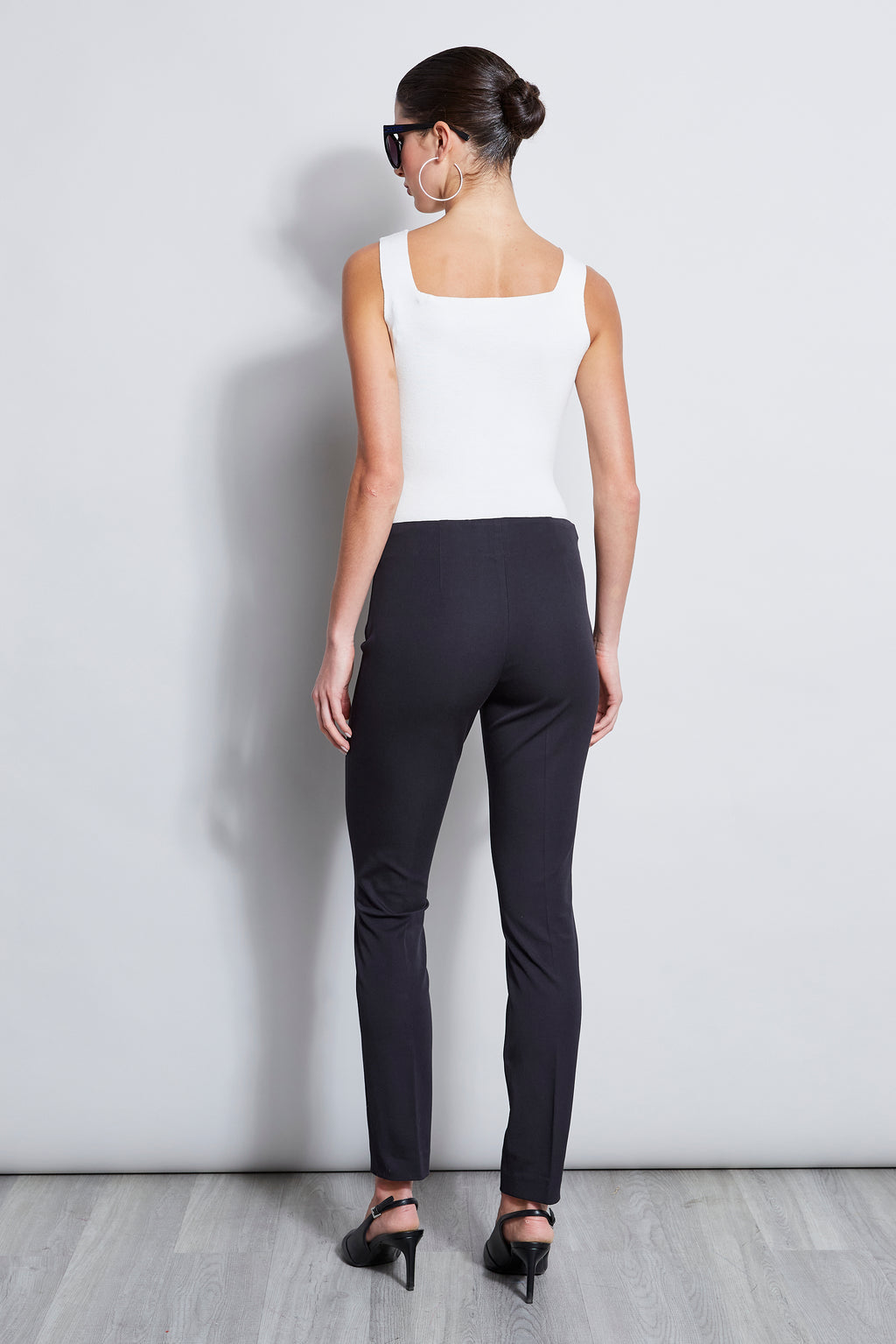 Women Skinny Long Pant Black | Elie Tahari