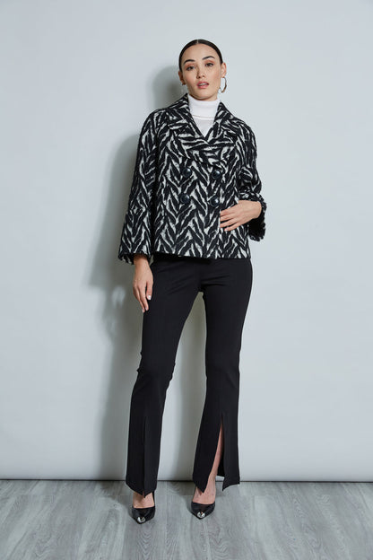 Women Wool Jacquard Jacket  | Elie Tahari