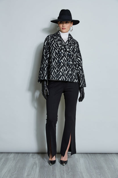 Women Wool Jacquard Jacket  | Elie Tahari