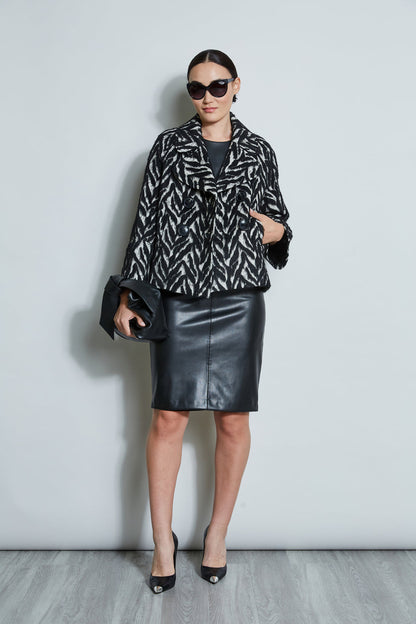 Women Wool Jacquard Jacket  | Elie Tahari