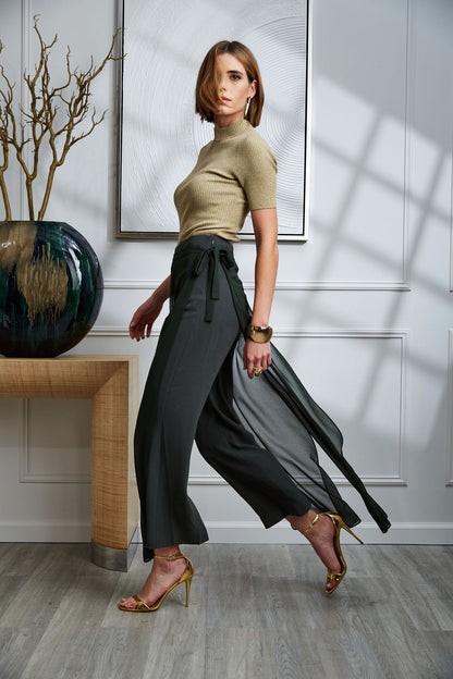 Women Overlay Pant  | Elie Tahari