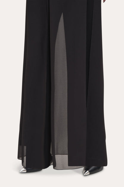Women Overlay Pant Black | Elie Tahari
