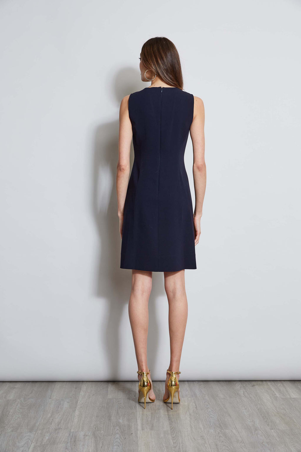 Women Sleeveless Keyhole Ring Dress Stargazer | Elie Tahari
