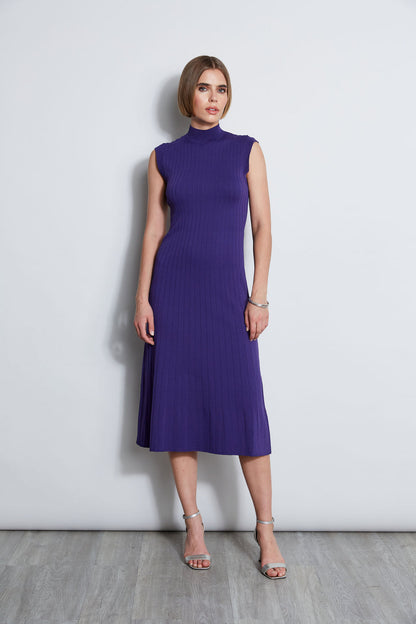 Women Knit Midi Dress Grape | Elie Tahari