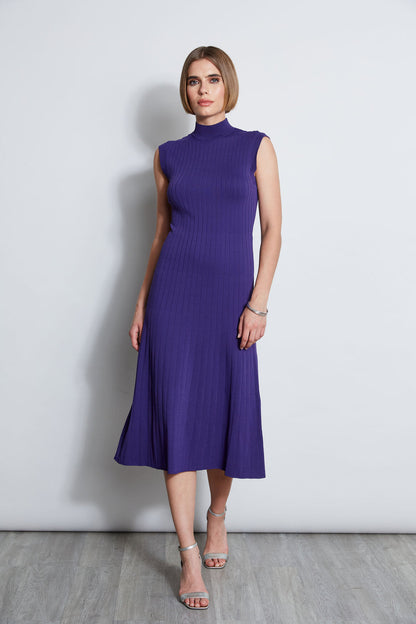 Women Knit Midi Dress Grape | Elie Tahari