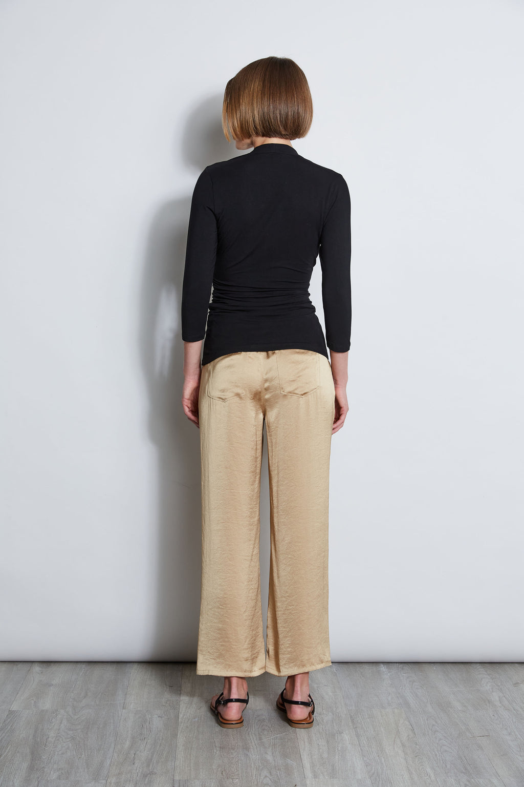 Women Mock Wrap Knit  | Elie Tahari