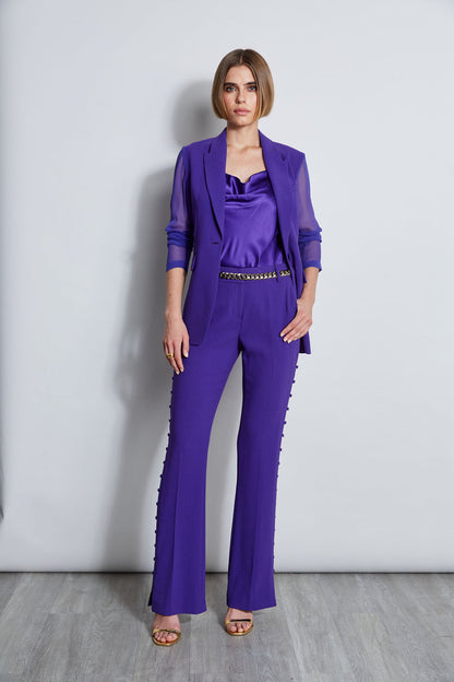 Women Stretch Silk Satin Cami Grape | Elie Tahari