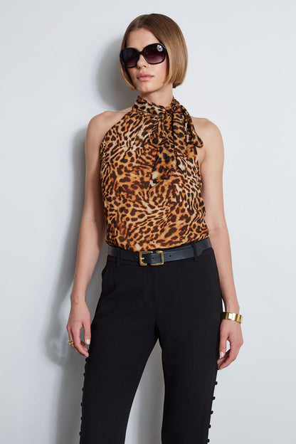 Women Wildcat Halter Top  | Elie Tahari