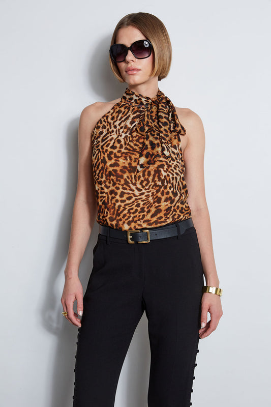 Women Wildcat Halter Top  | Elie Tahari