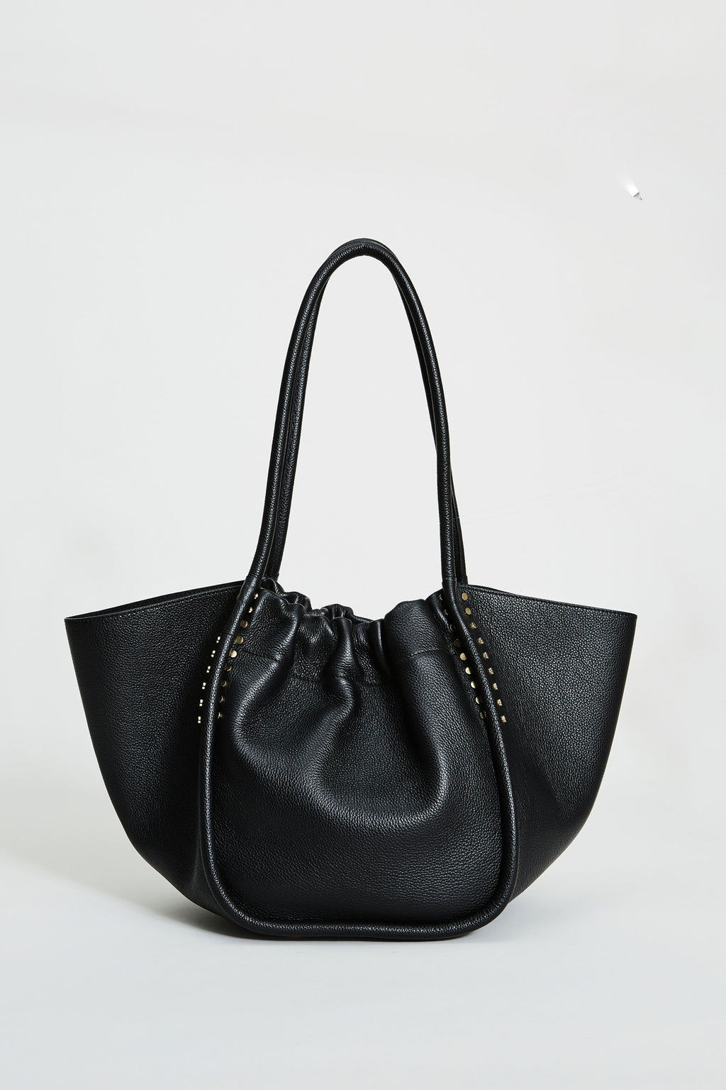 Women Leather Stud Tote Black | Elie Tahari