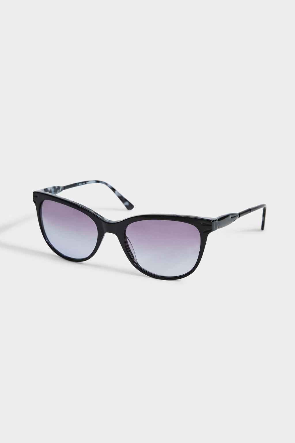 Women Classic Round Sunglasses Black | Elie Tahari