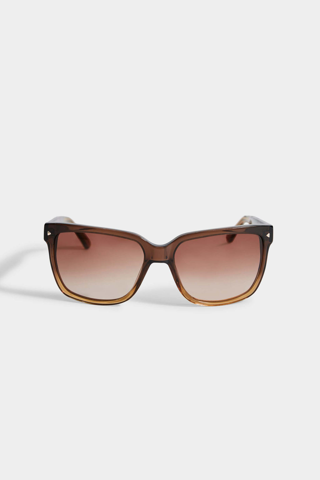 Women Classic Rectangle Sunglasses Brown | Elie Tahari