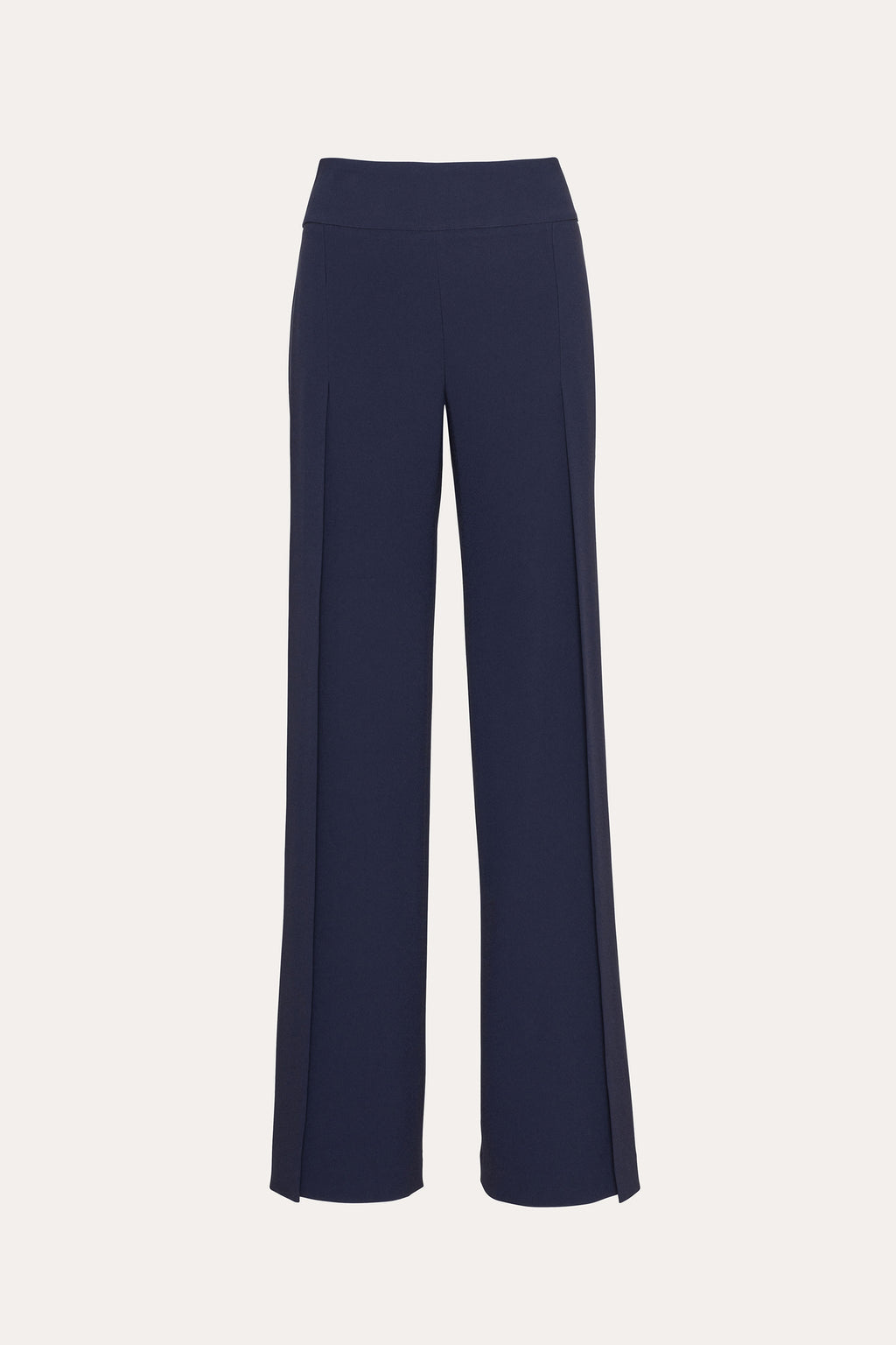 Women Crepe Overlay Slit Pant  | Elie Tahari