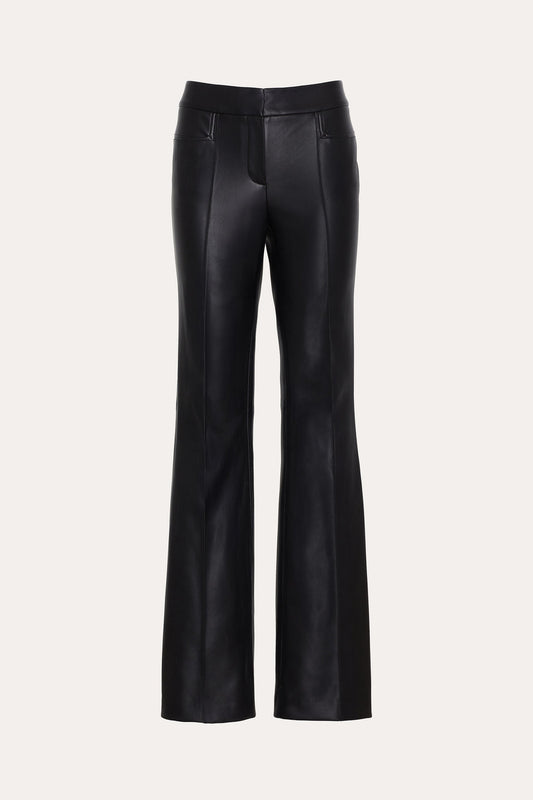 Women Caro Vegan Leather Pant Black | Elie Tahari