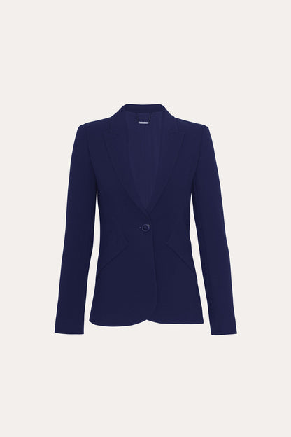 Women Slim Panel Blazer Galaxy Navy | Elie Tahari