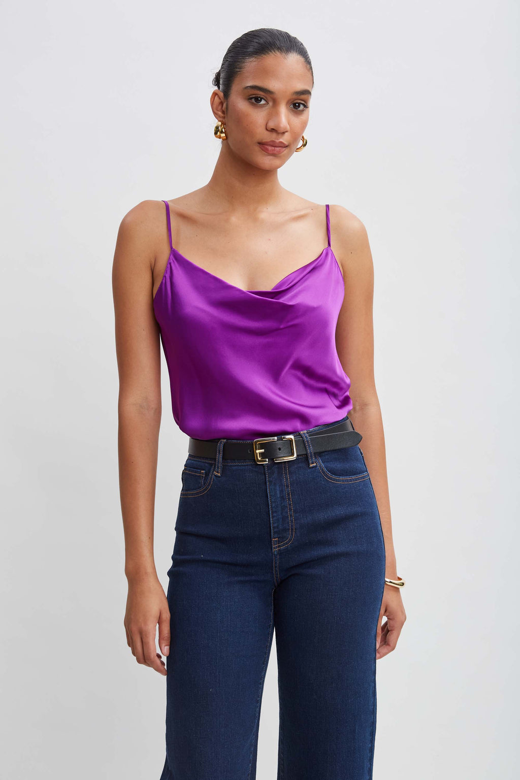 Women Silk Satin Cami  | Elie Tahari