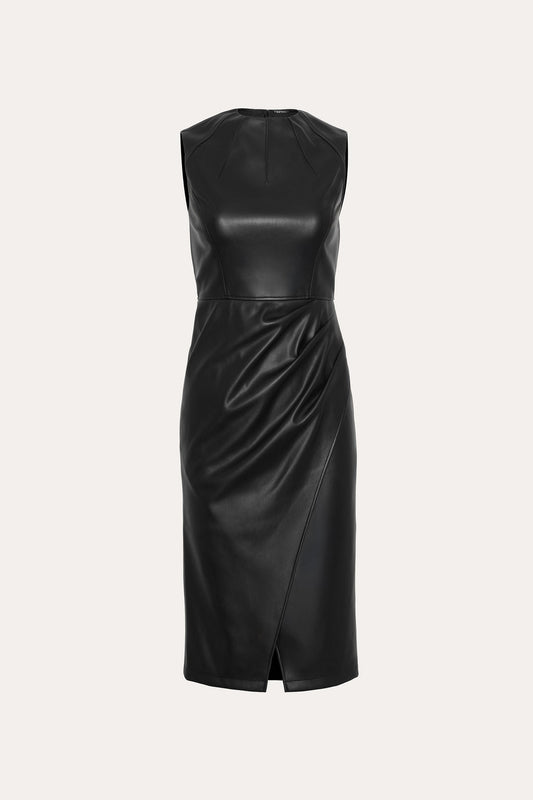 Women Vegan Leather Dress  | Elie Tahari