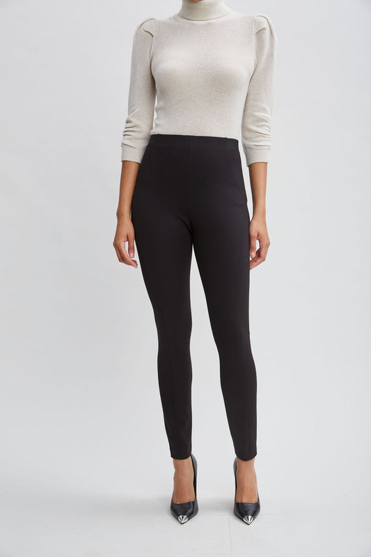 Women Contour Seam Leggings Black | Elie Tahari