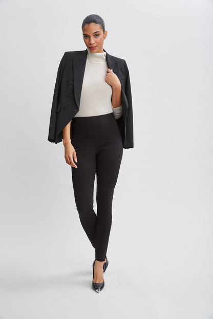 Women Contour Seam Leggings Black | Elie Tahari