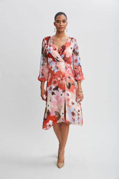 Women Wintergarden Floral Dress Multi | Elie Tahari