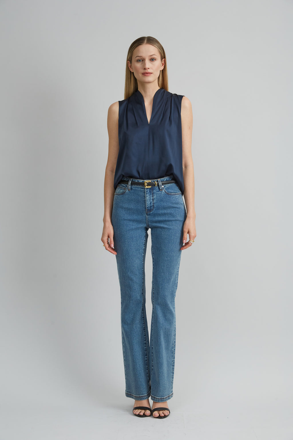 Women Fit & Flare Jeans  | Elie Tahari