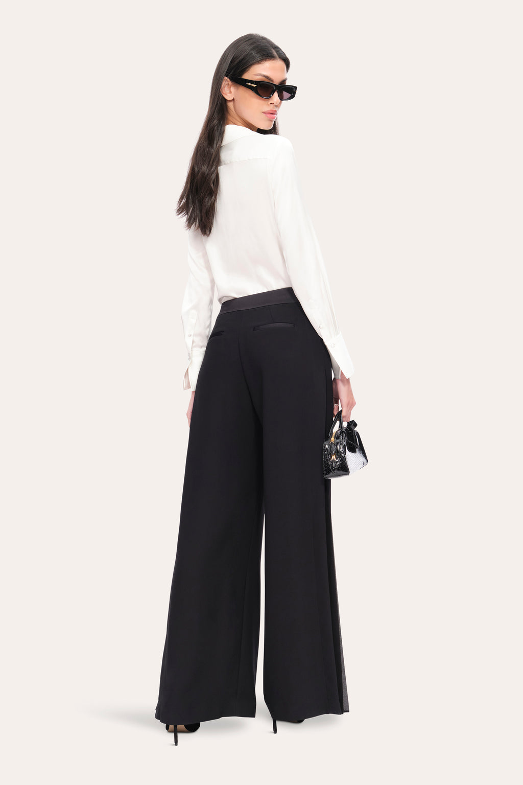 Women Fluid Pleated Pant  | Elie Tahari