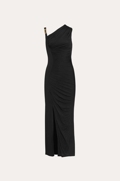 Women Asymmetric Chain Gown Black | Elie Tahari