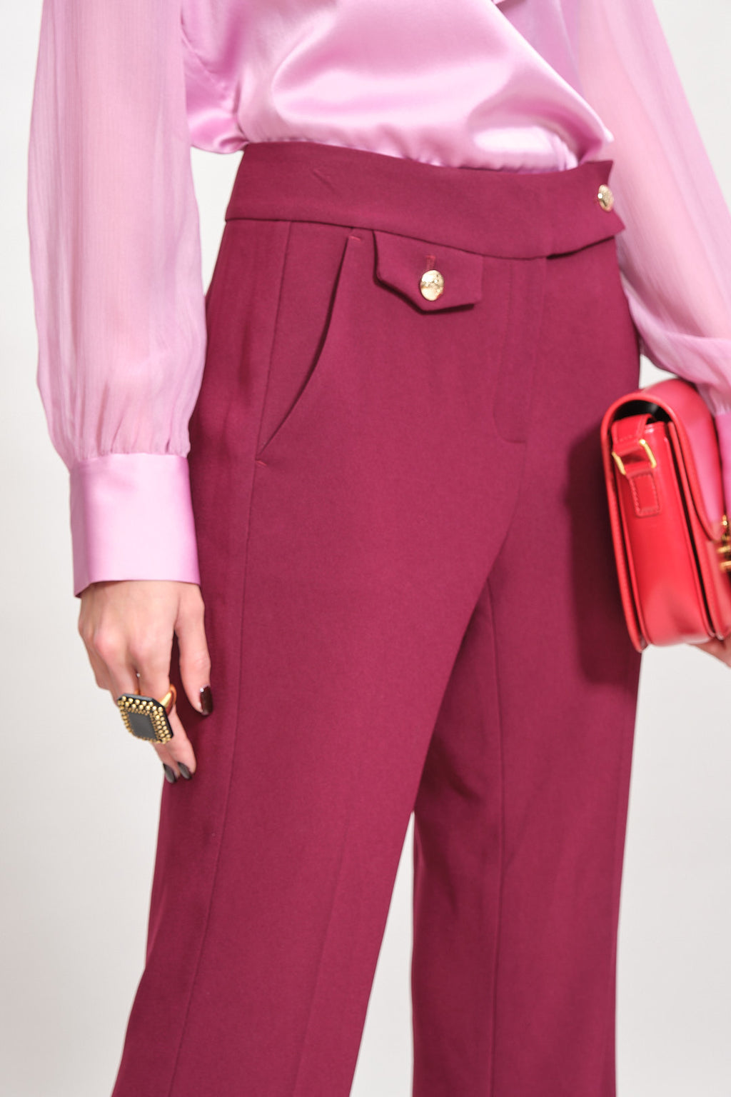Women Silk Tie Shirt  | Elie Tahari