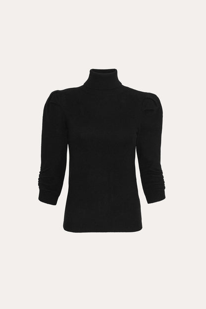 Women Pinched Cash-Wool Sweater  | Elie Tahari