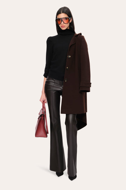 Women Pinched Cash-Wool Sweater  | Elie Tahari