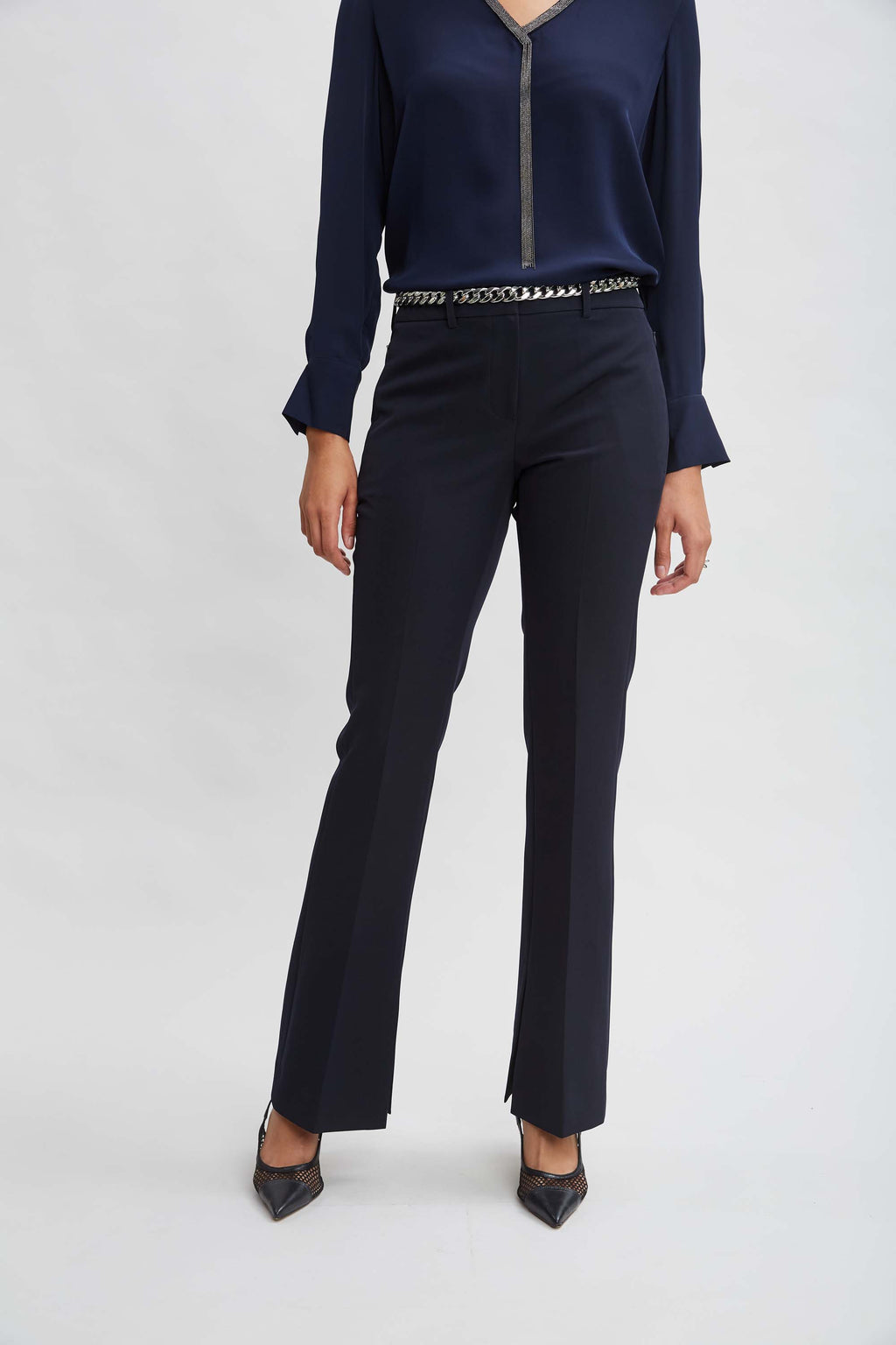 Women Slit Flare Pant  | Elie Tahari