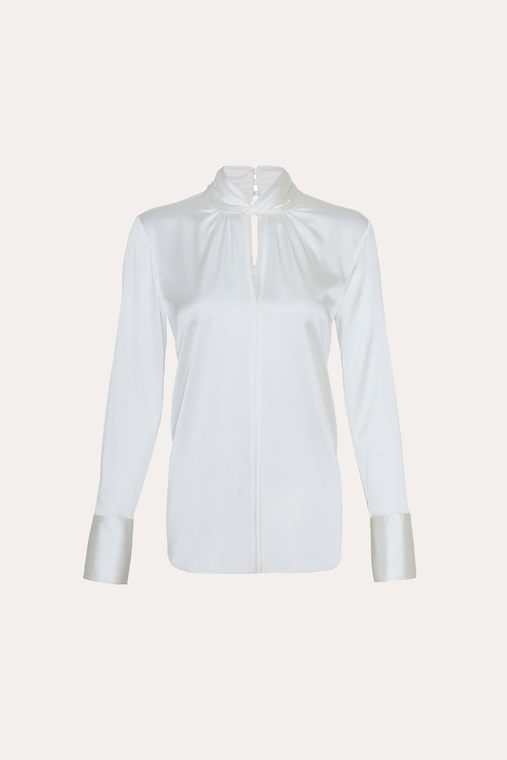 Women Silk Twist Shirt  | Elie Tahari