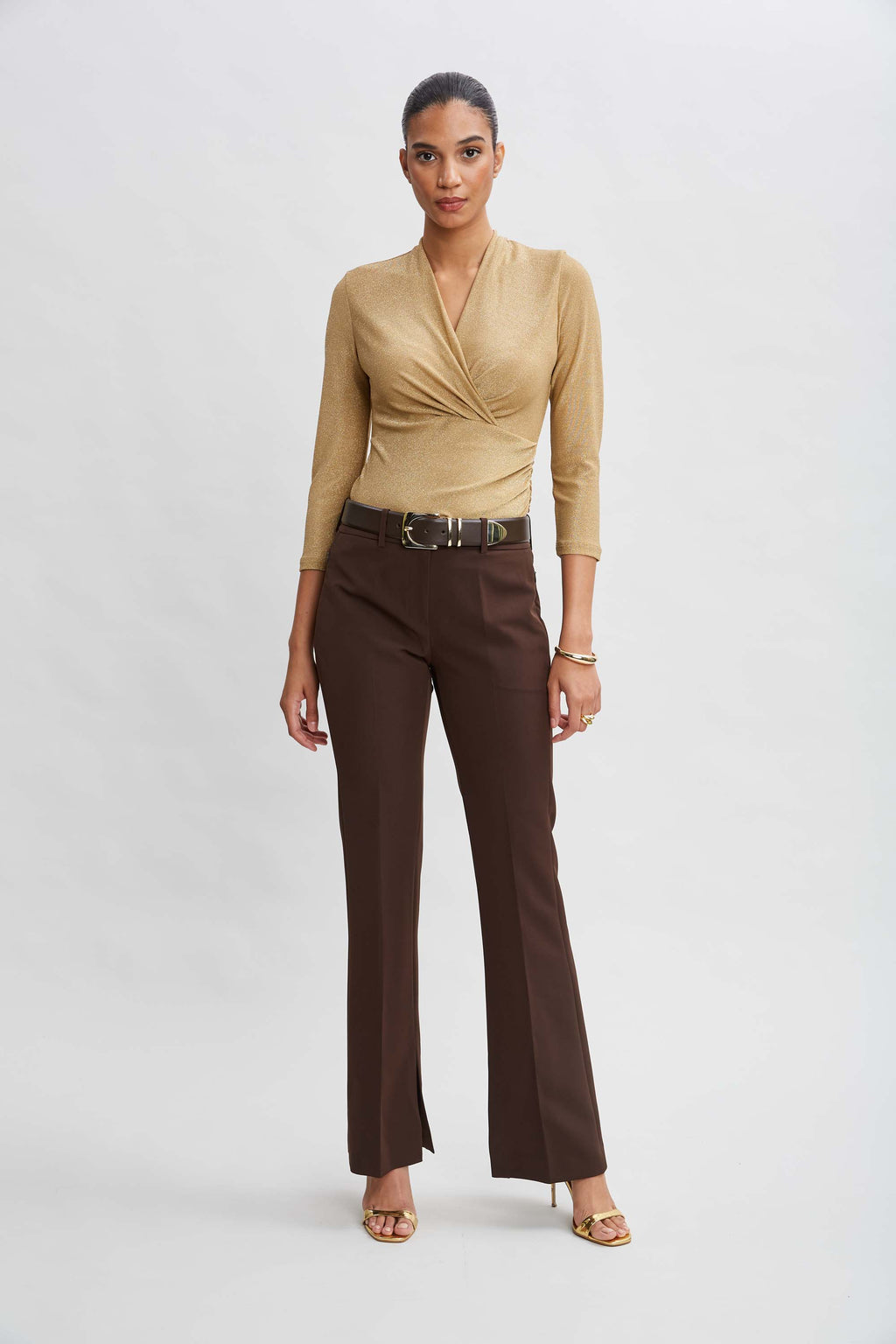 Women Slit Flare Pant  | Elie Tahari