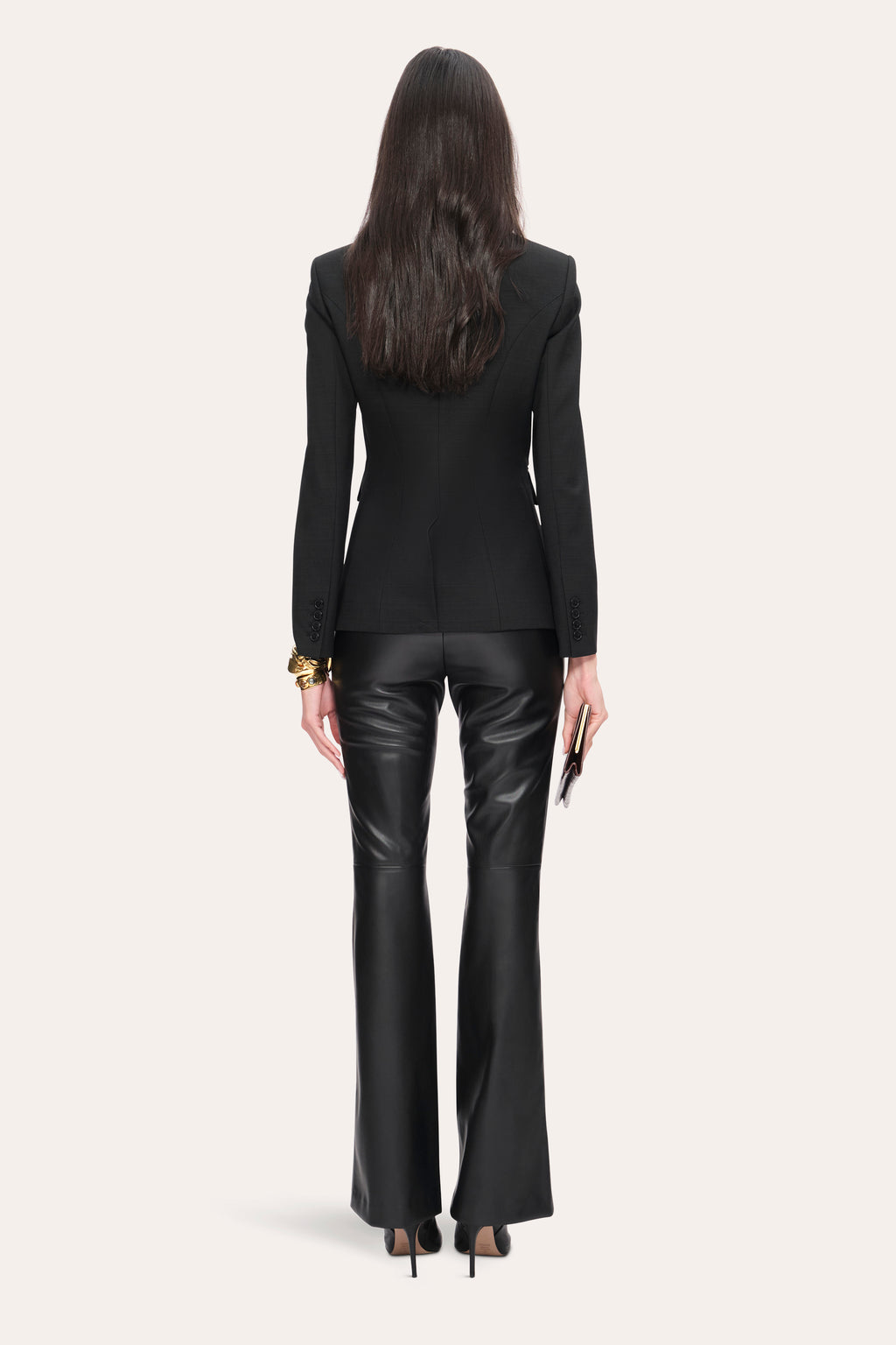 Women Double Breasted Blazer Black | Elie Tahari