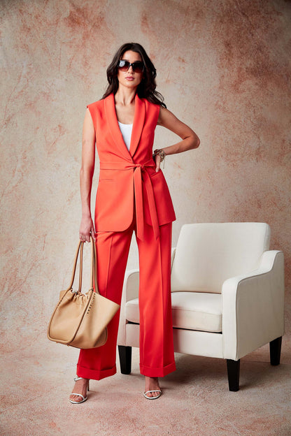 Women Crepe Vest  | Elie Tahari