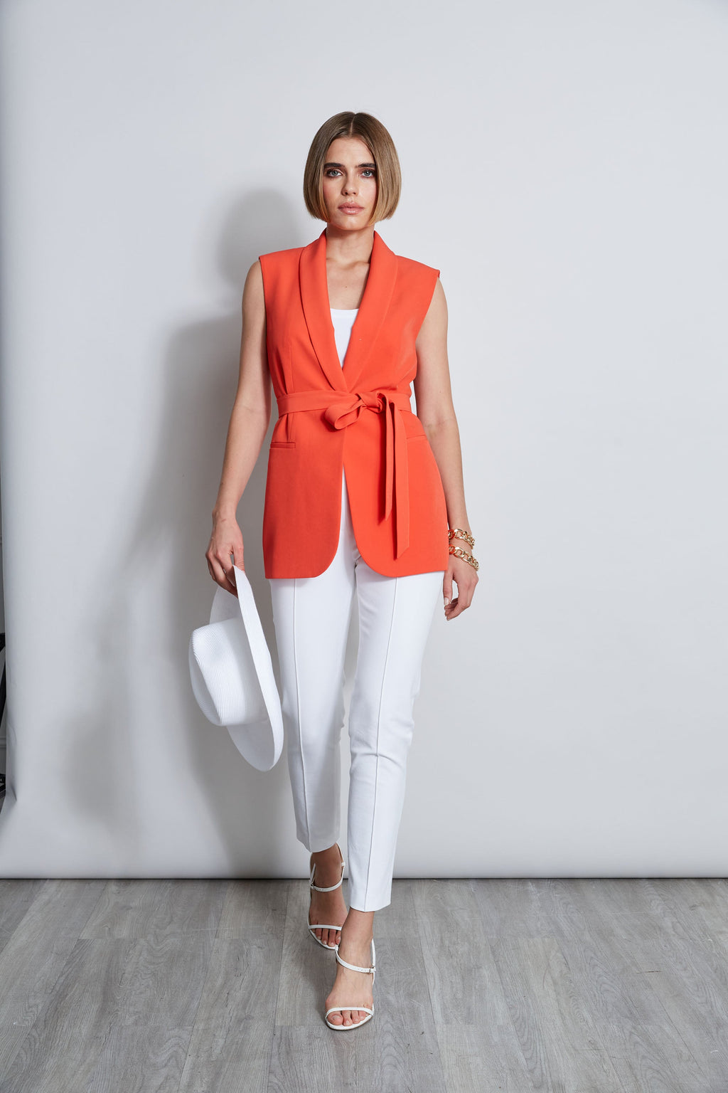 Women Crepe Vest  | Elie Tahari