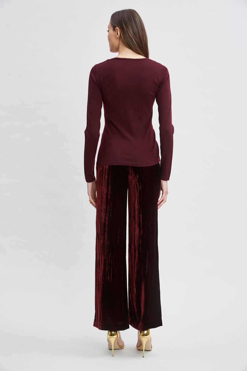 Women Crystal Knot Wool Sweater  | Elie Tahari