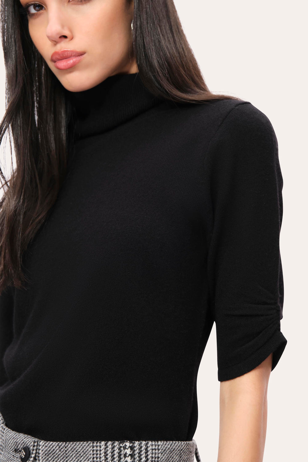 Women Cash-Wool Sweater Black | Elie Tahari