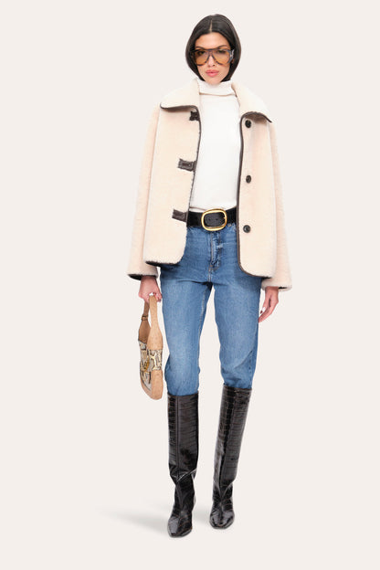 Women Cash-Wool Sweater Snow | Elie Tahari