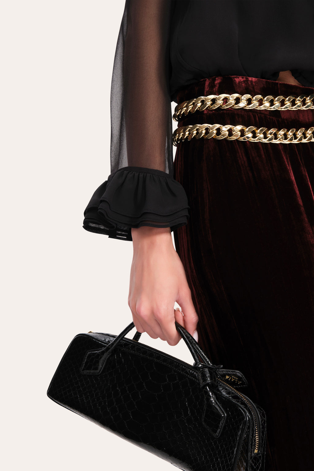Women Velvet Fluid Pant  | Elie Tahari