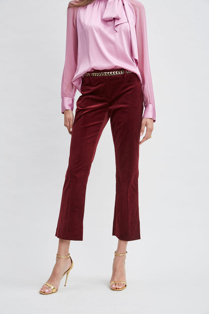 Women Cotton Velvet Flare  | Elie Tahari