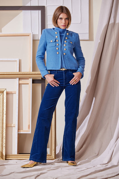 Women Washed Velvet Pant  | Elie Tahari