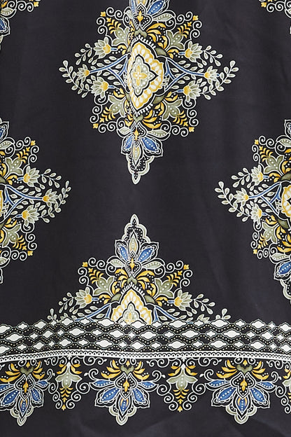 Women Silk Geometric Shirt  | Elie Tahari