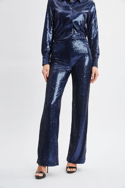 Women Sequin Pant  | Elie Tahari