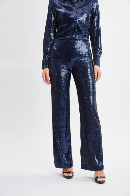 Women Sequin Pant  | Elie Tahari